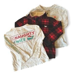 Carter’s + FREE Vineyard Vines bundle of winter/christmas/holiday tops sz 2T